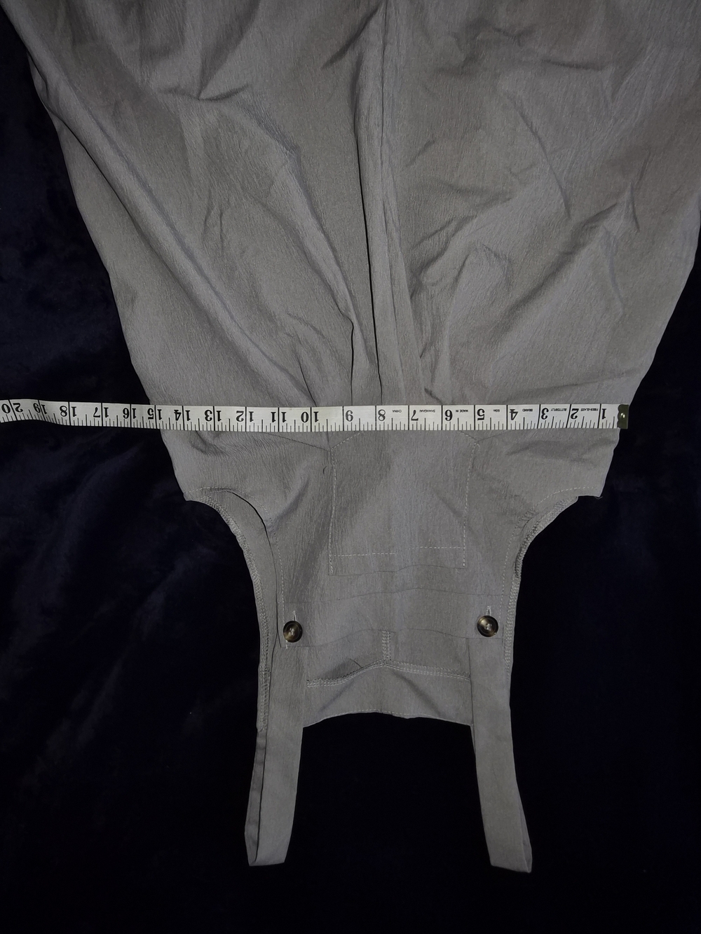 Cream Wide-Leg Cotton Overalls - Picture 7 of 10
